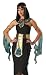 In Character Sexy Cleopatra Black Dress Egyptian Halloween Costume
