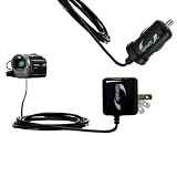 Essential Gomadic AC /DC Charge Accessory Bundle for the Panasonic HC-V500. Kit includes the Gomadic Home and Car Chargers at a Money Saving Price. Based on TipExchange Technology