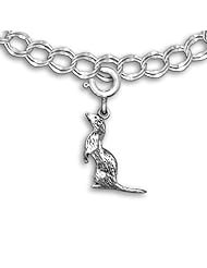 Sterling Silver Ferret Charm for Charm Bracelet by The Magic Zoo