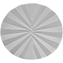 Whatman 10310253 Quantitative Folded Filter Kieselguhr Paper, Grade 287-1/2, 320mm Diameter (Pack of 50)