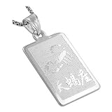 Sterling Silver Scorpio-Scorpion Zodiac Symbol Tag Pendant