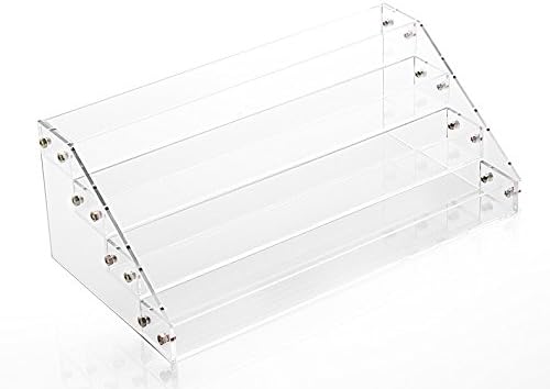 4 Tier Tabletop Salon Nail Polish Display Rack Cosmetic Organizer