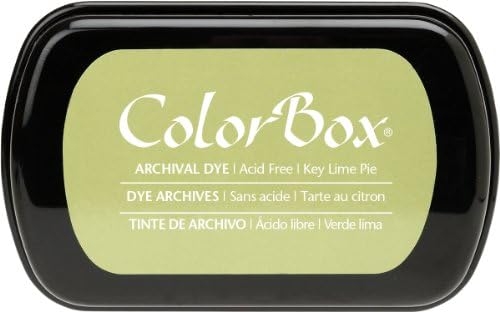 ColorBox Archival Dye Ink Full Size Inkpad, Key Lime Pie