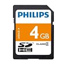Philips 4GB SD Class 4 Memory Card