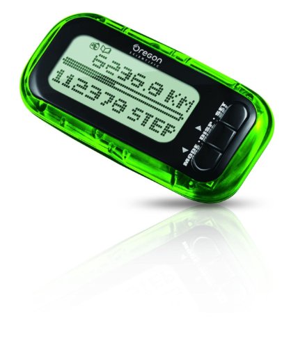 Oregon Scientific Schrittz&auml;hler mit 3D Sensor Walk around the World, schwarz, PE 988