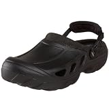 crocs Men’s Crostrail Clog,Black/Black{,13 M US Men’s/15 M US Women’s