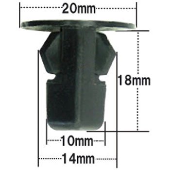 トヨタタイプ クリップ CT-233-30 MT12-30