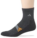 adidas Men's ClimaLite X Quarter Sock, 2-Pack