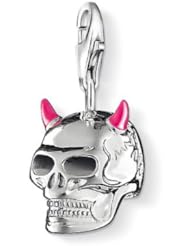 Thomas Sabo Skull Charm, Sterling Silver
