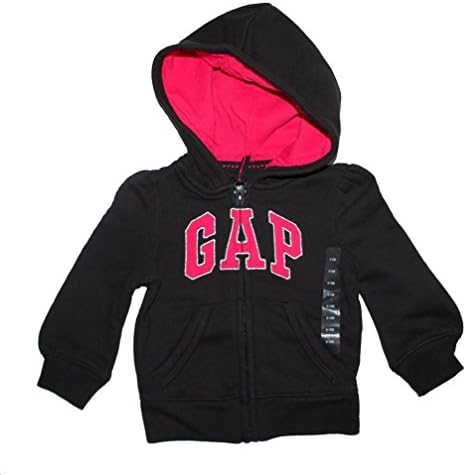 Gap Baby Girls Logo Hoodie Jacket 6 12 Months