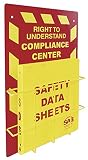 SAS Safety 6000-75 MSDS Compliance Center, Wall Mount