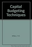 Capital budgeting techniques