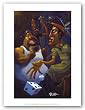 Green Street (mini) by Justin Bua 11.875"x9.5" Art Print Poster