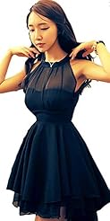 Sweetheart Chiffon/Polyester Illusion Short Skater Dress/Prom Dress 