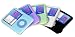 Lot of 5 Silicon Case for Apple iPOD Nano Video
