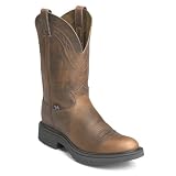 Justin Men's Western Work Boots