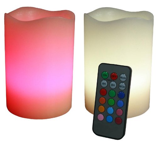 LED Kerzen mit wechselnden Farben