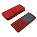 4G RED WALLET CASE & FREE RED SILICONE COVER FOR THE NEW APPLE iPOD NANO 4th GENERATION 8GB 16GB (SEP 2008)