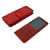 4G RED WALLET CASE & FREE RED SILICONE COVER FOR THE NEW APPLE iPOD NANO 4th GENERATION 8GB 16GB (SEP 2008)