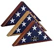 Veteran Flag Display Case -Cherry