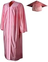 Shiny Adult GraduationSource Graduation Cap and Gown (13 Colors)