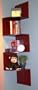 4D Concepts Hanging Corner Storage Wall Mounted Shelf