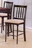 Berkley Espresso Counter Chair One Pair