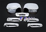 IMAGE OF 02-08 Dodge Ram Chrome 4 Door+Mirror+Tailgate Handle Covers Combo
