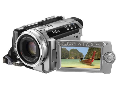Canon HG10 Ultra-Compact High Definition HDD Camcorder (10x Optical Zoom, 2.7" widescreen Multiangle Vivid LCD)