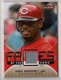 2007 Fleer Ultra Ken Griffey Game Used Jersey Baseball Card
