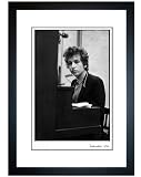 Bob Dylan Recording 'Highway 61 Revisited,' NYC, 1965 - Fine Art Print