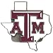Sporting Goods : Texas A&M Aggies NCAA Hitch Cover (Class 3)