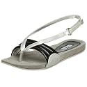 Via Spiga Women's Glacier Slingback Sandal,Black,7.5 M US
