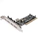 PCI USB 2.0 Controller Card 4+1 Ports - VT62x2