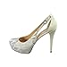 Guess Jacoba Open Toe Synthetic Platform Heel
