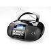 Dual DAB 43 Boombox, Digitalradio (DAB, DAB+, UKW-Radio, CD-Player, SD, USB, MP3, Aux-In) Schwarz