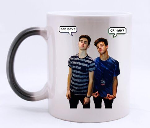 Custom Nash Grier and Cameron Dallas Morphing Mug