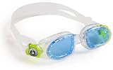 Aqua Sphere Moby Kids Swim Goggles w/ Blue Tint- Clear