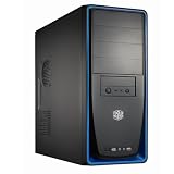 Cooler Master RC-310-BKR2 Elite 310 ATX, MATX Mid Tower Case without Window with 420w Power Supply (Black/Blue)