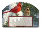 Cardinals in Snow Yard DeSigns® Magnet