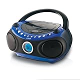 Coby CXCD240BLU Portable CD Player with AM/FM Radio  (Blue)