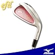 MIZUNO（ミズノ） efil（エフィル） レディース アイアン 単品販売（＃6、7、8、9、PW、SW） Lフレックス 43BR191TAN