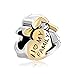 Pugster Heart Baby Girl I Love My Family Charm Sale Cheap Beads Fit Pandora Jewelry Charms Bracelet Gifts
