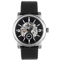 Fossil Men's Stainless Steel Skeleton Dial Automatic Watch #ME3003
