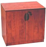 Boss Storage Cabinet, Cherry 41tlaW24wnL. SL160 Boss Storage Cabinet, Cherry