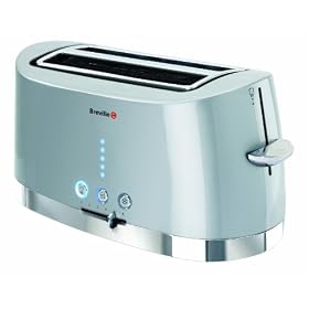 Breville PT47 Silver and Stainless Steel 4 Slice Toaster