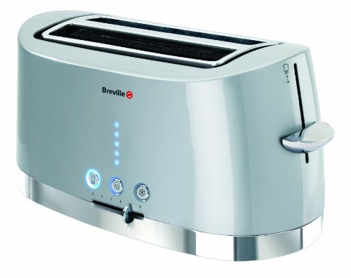 Breville PT47 Silver and Stainless Steel 4 Slice Toaster