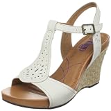 indigo by Clarks Womens Cow Cove T-Strap Sanda