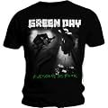 Official T Shirt GREEN DAY Black HIGH JUMP Live
