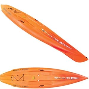 Ocean Kayak Nalu Hybrid Stand-Up-Paddleboard Sit-On-Top Kayak (11-Feet / Sunrise)